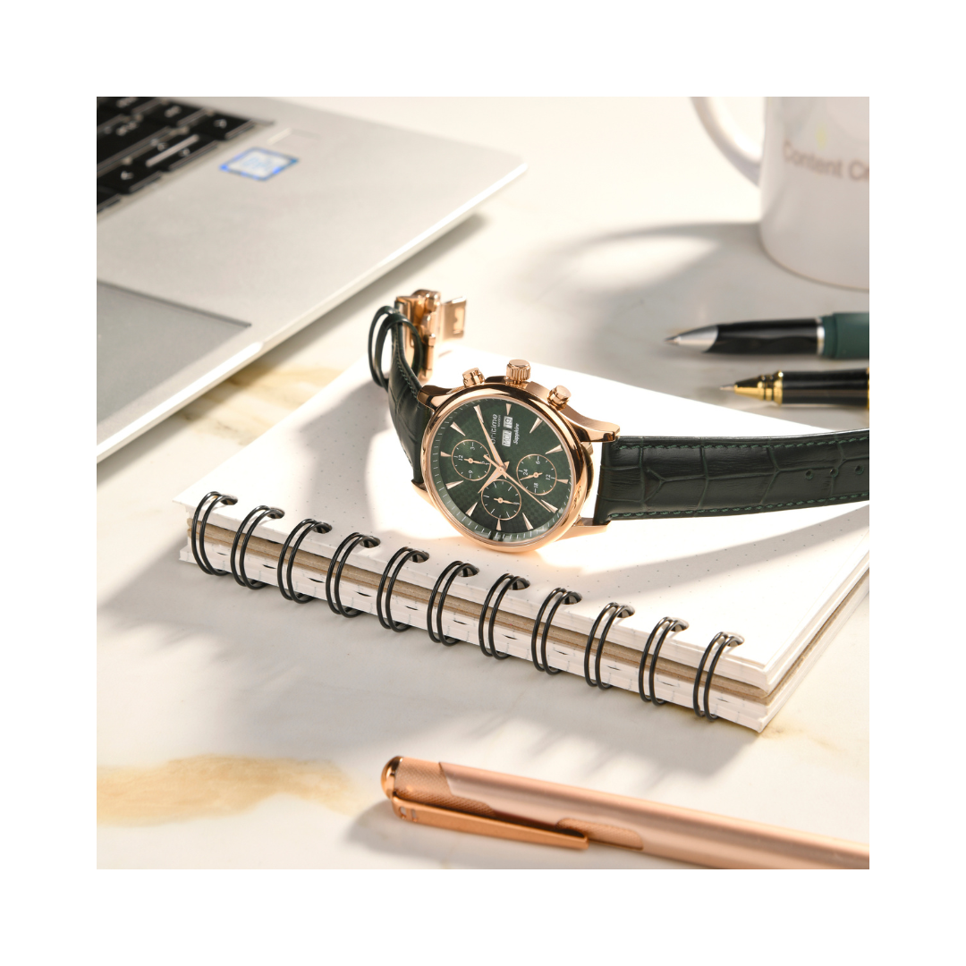 Britime Automatic Green Men's Watch 928-L31412