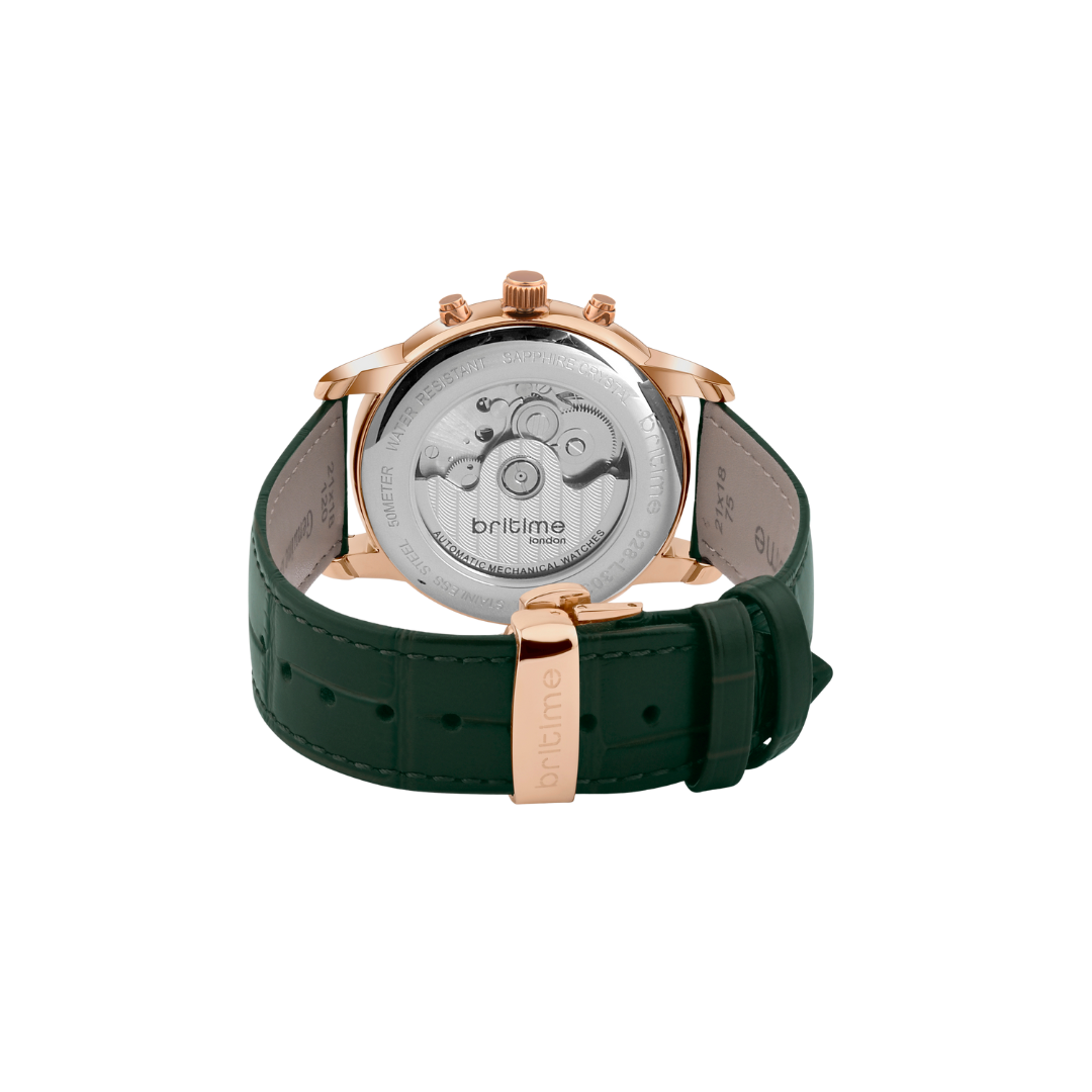 Britime Automatic Green Men's Watch 928-L31412