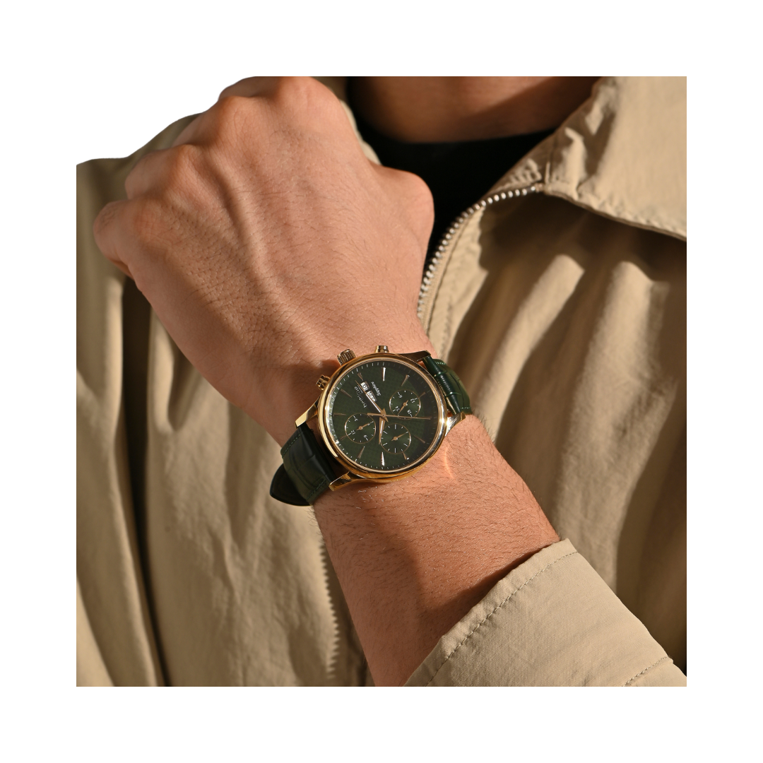 Britime Automatic Green Men's Watch 928-L31412