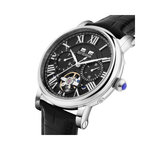 Britime Motion Black Leather Strap With Sapphire Glass Automatic Mens Watch 323-L10406