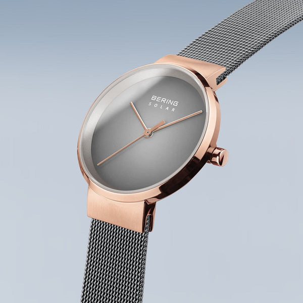 Womens Grey Analogue Watch by Bering, 14331-369