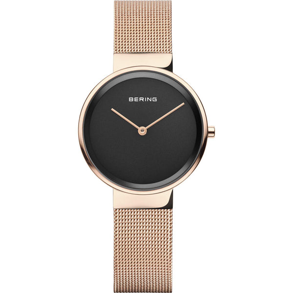 Womens Bering Black Analog Watch 14531-362
