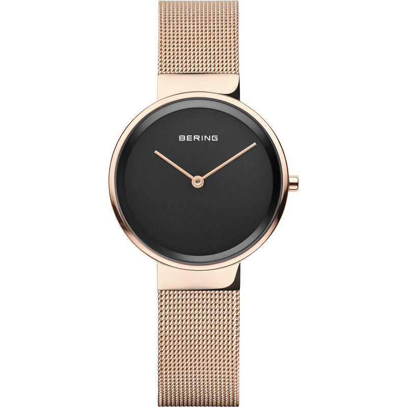 Womens Bering Black Analog Watch 14531-362