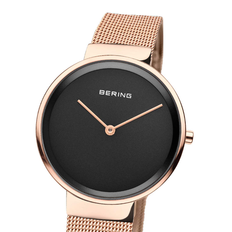 Womens Bering Black Analog Watch 14531-362