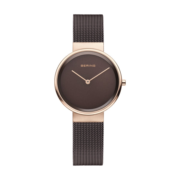 Womens Bering Brown Analog Watch 14531-262
