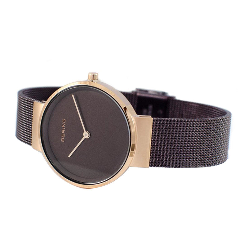 Womens Bering Brown Analog Watch 14531-262