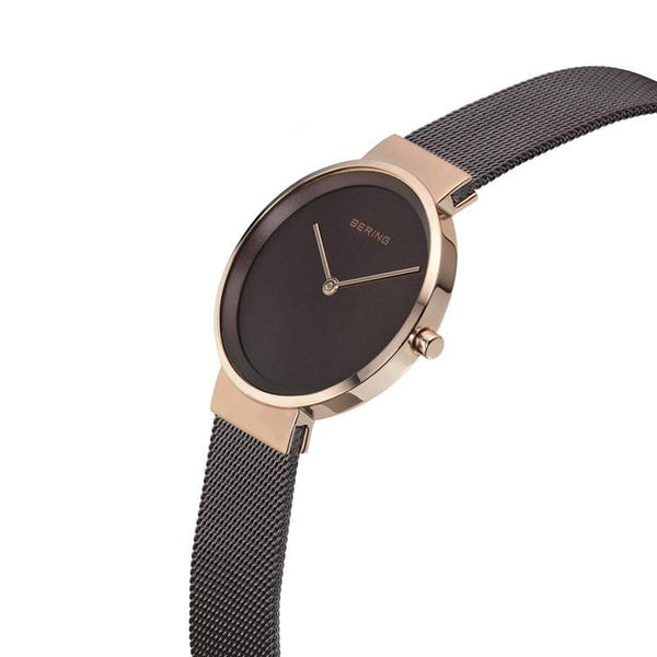 Womens Bering Brown Analog Watch 14531-262