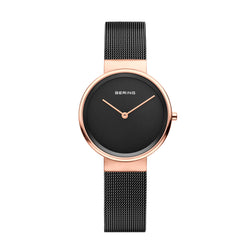 Womens Bering Black Analog Watch 14531-166