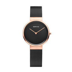Womens Bering Black Analog Watch 14531-166