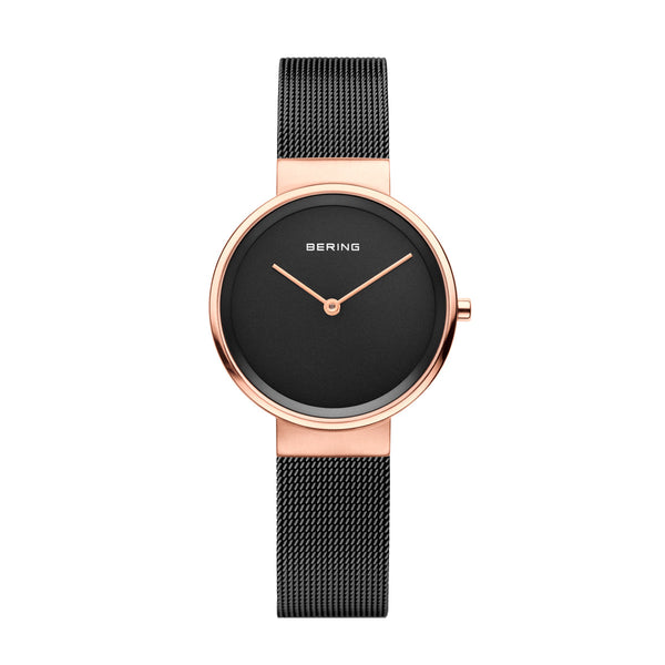 Womens Bering Black Analog Watch 14531-166