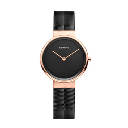 Womens Bering Black Analog Watch 14531-166
