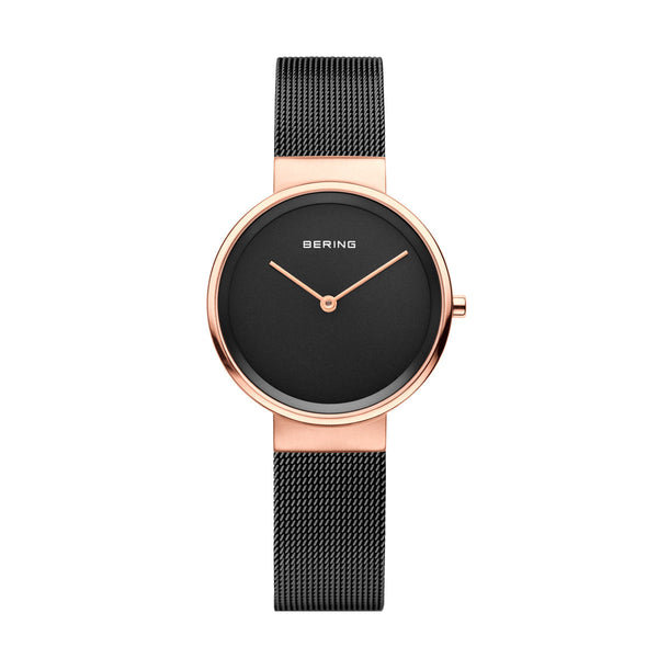 Womens Bering Black Analog Watch 14531-166