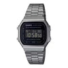 Casio Vintage Grey Digital Unisex Watch D182 A168WGG-1BDF