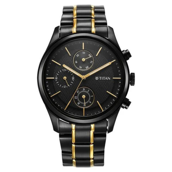 Black NS1805KM06 Titan Watch