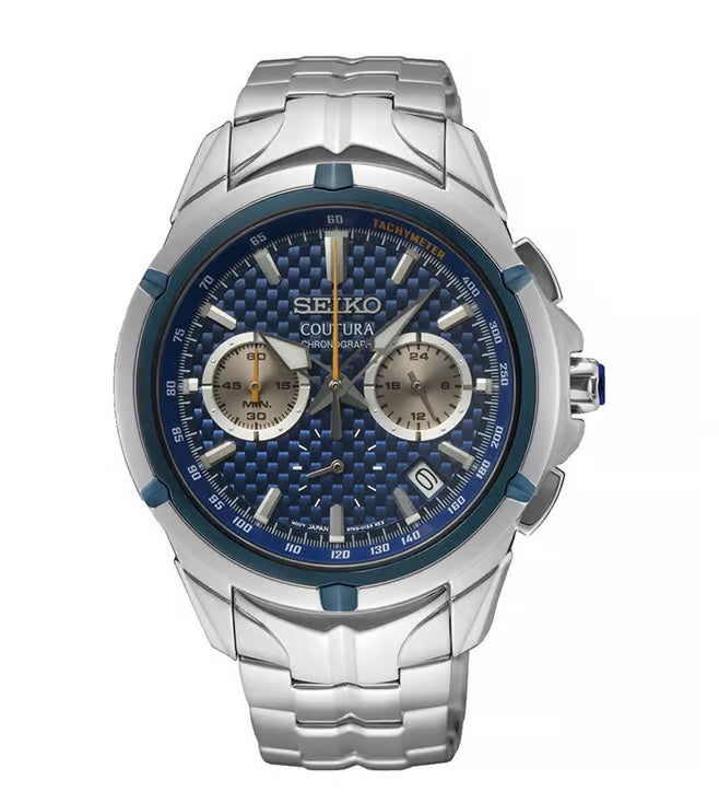 The Mens Seiko S SB431P9 Coutura Chronograph Watch
