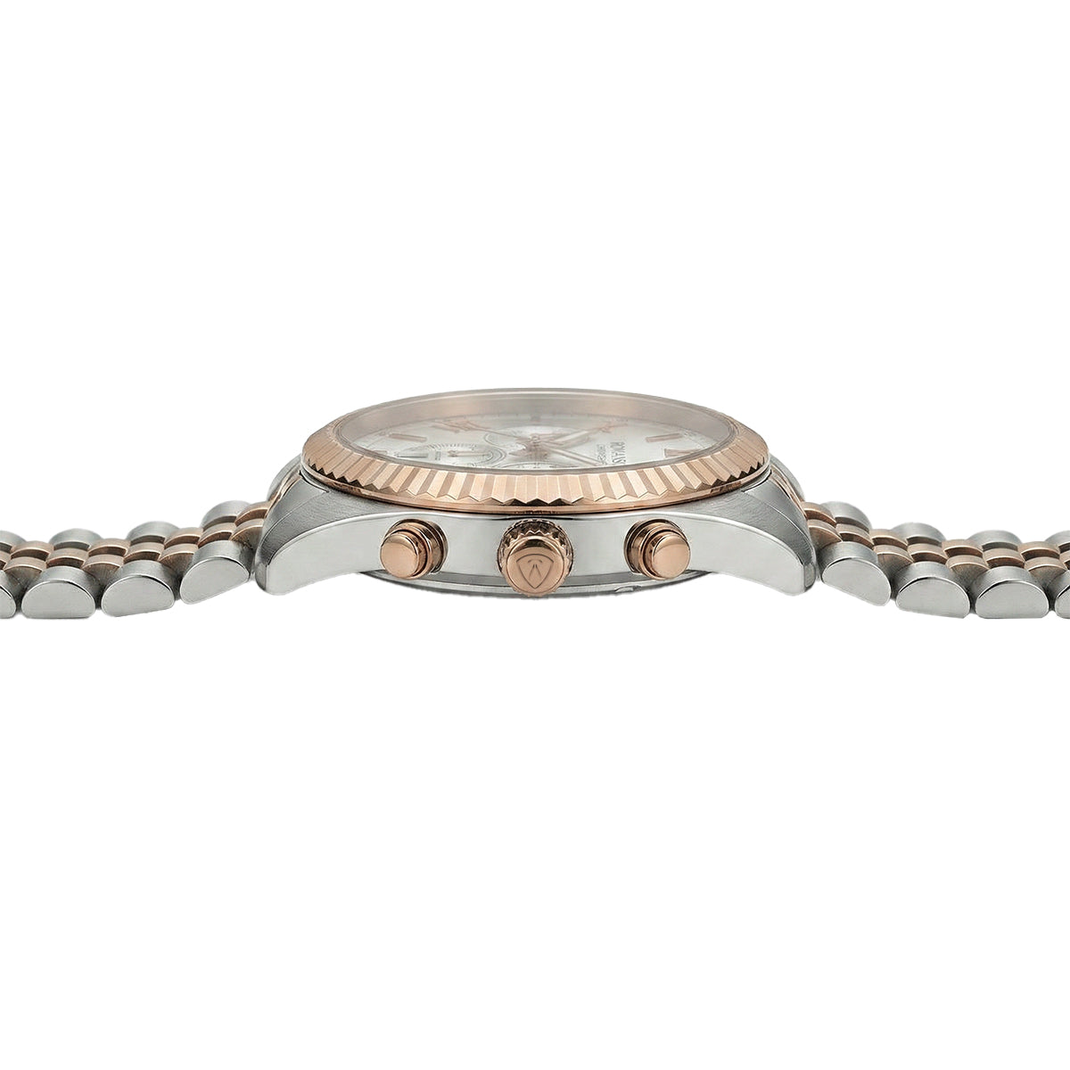 Romanson Silver Gold Men Watch TM6A28HMJWH