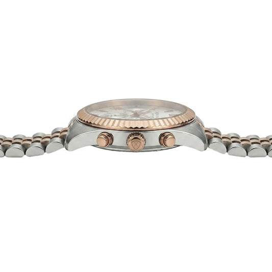 Romanson Silver Gold Men Watch TM6A28HMJWH