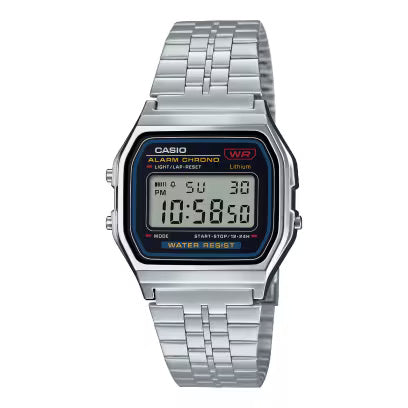 Casio Silver D338 Watch