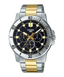 Casio Enticer Black Dial Men Watch A1859 MTP-VD300SG-1EUDF
