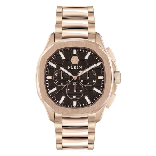 PHILIPP PLEIN High-Iconic Brown Men's Watch PWSAA0623