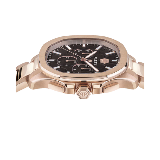 PHILIPP PLEIN High-Iconic Brown Men's Watch PWSAA0623