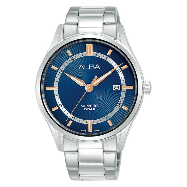 Asterix Blue Dial Watch AS9R17X1