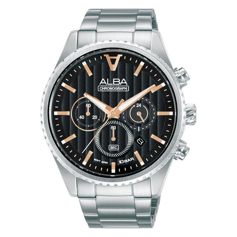 The Mens ALBA AT3H81X1 Signa Chronograph Watch