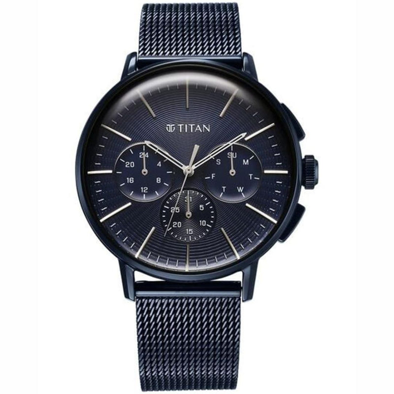 Mens 90200QM01 Leather Watch