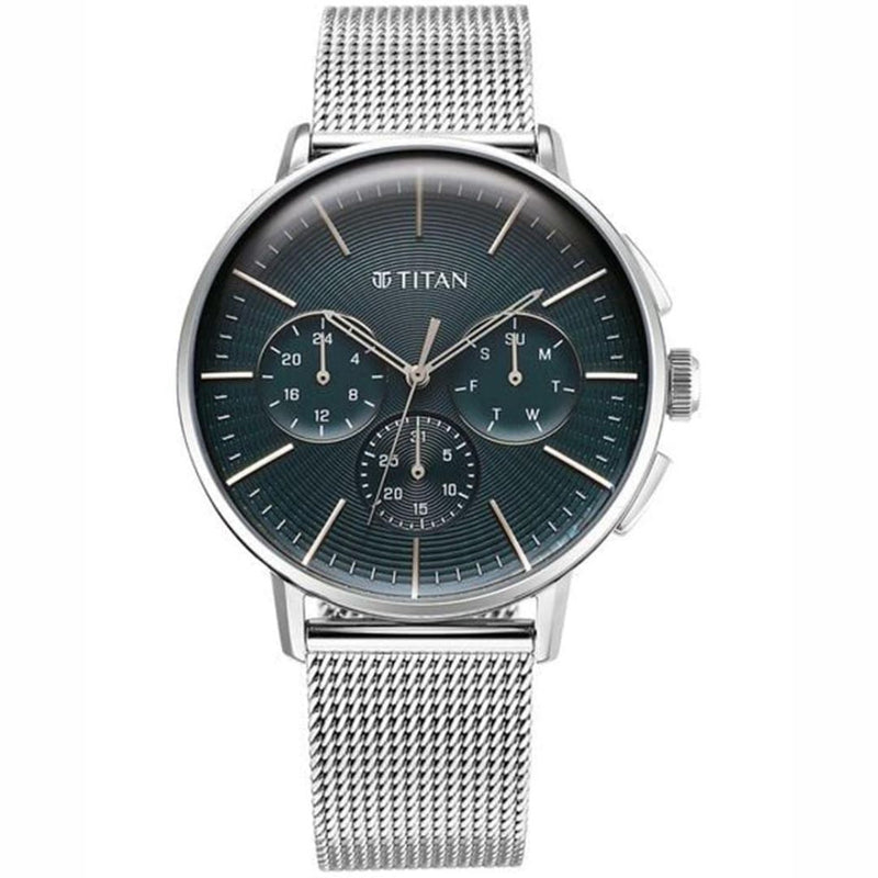 Mens 90200SM01 Silver Watch