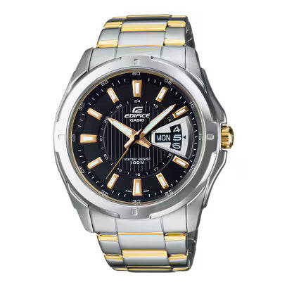 Casio Edifice Black Men Watch Analog ED383 EF-129SG-1AVDF