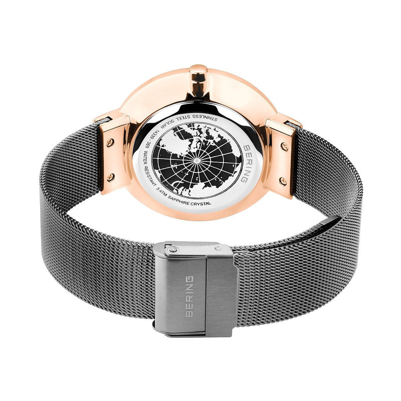 Mens Grey Analogue Watch by Bering, 14339-369