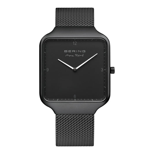 Men Black Analog Bering Max Rene Watch 15836-123