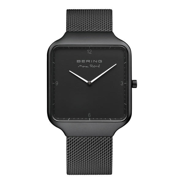 Men Black Analog Bering Max Rene Watch 15836-123