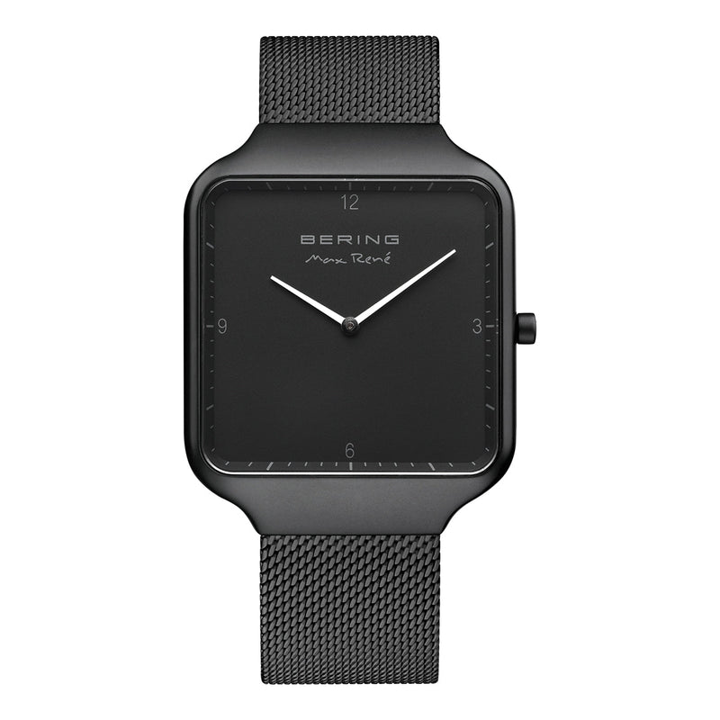 Men Black Analog Bering Max Rene Watch 15836-123