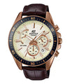 Casio Edifice Beige Brown Men Watch EX359 EFR-552GL-7AVUDF