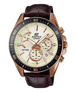 Casio Edifice Beige Brown Men Watch EX359 EFR-552GL-7AVUDF