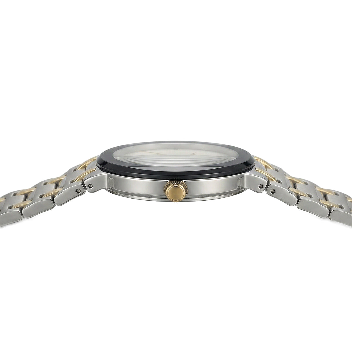 Romanson Classic Silver & Gold Men Watch TM5BF919MMCWH