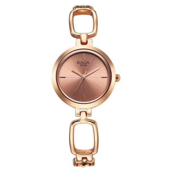 Titan NT2725WM01 Rose Gold Watch