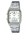 Casio Vintage White Dial Men Watch Ad02 AQ-230A-7BHDF