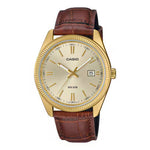 Casio Enticer Brown Men Watch A2396 MTP-1302PGL-9AVEF