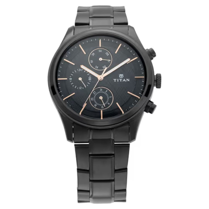 Black Titan NT1805NM01 Mens Watch