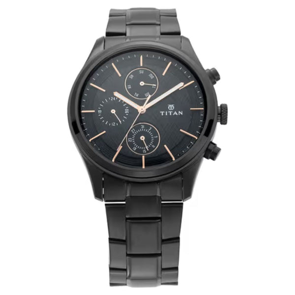 Black Titan NT1805NM01 Mens Watch