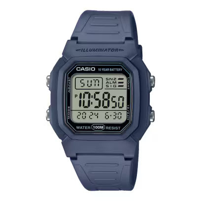 Casio Youth Black Unisex Watch D333 W-800H-2AVDF