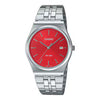 Casio Enticer Red Dial Men Watch A2237 MTP-B145D-4A2VDF