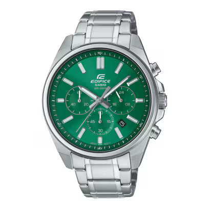 Casio Edifice Green Dial Men Watch ED598 EFV-650D-1AVUDF