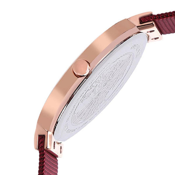 Mens Red Analogue Bering Watch 14539-363