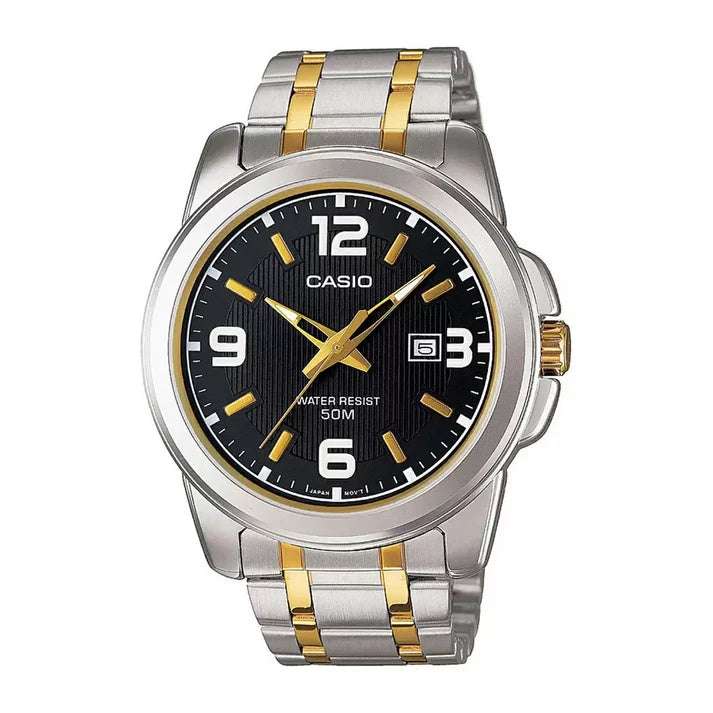 Casio Enticer Black Dial Men Watch A777 MTP-1314SG-1AVDF