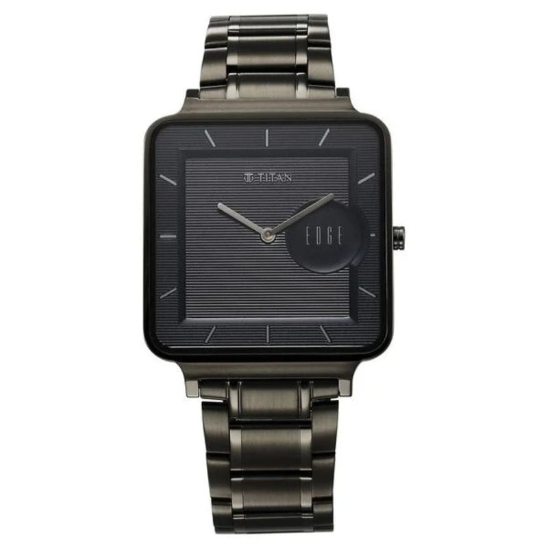 Titan Edge Black NT10017QM01 Watch