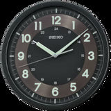 Black dial clock with lumibrite markers, QXA628K
