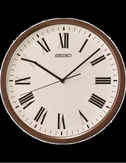QHA009BN SEIKO Stylish Analog Round Silver Plastic